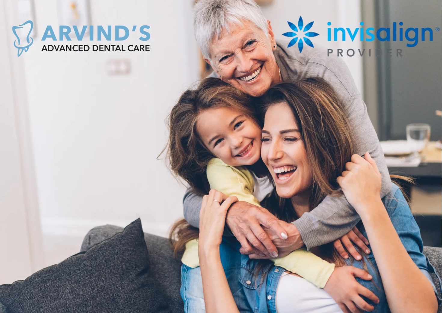 Invisalign treatment at Arvind's Advanced Dental Care for a healthy confident smile