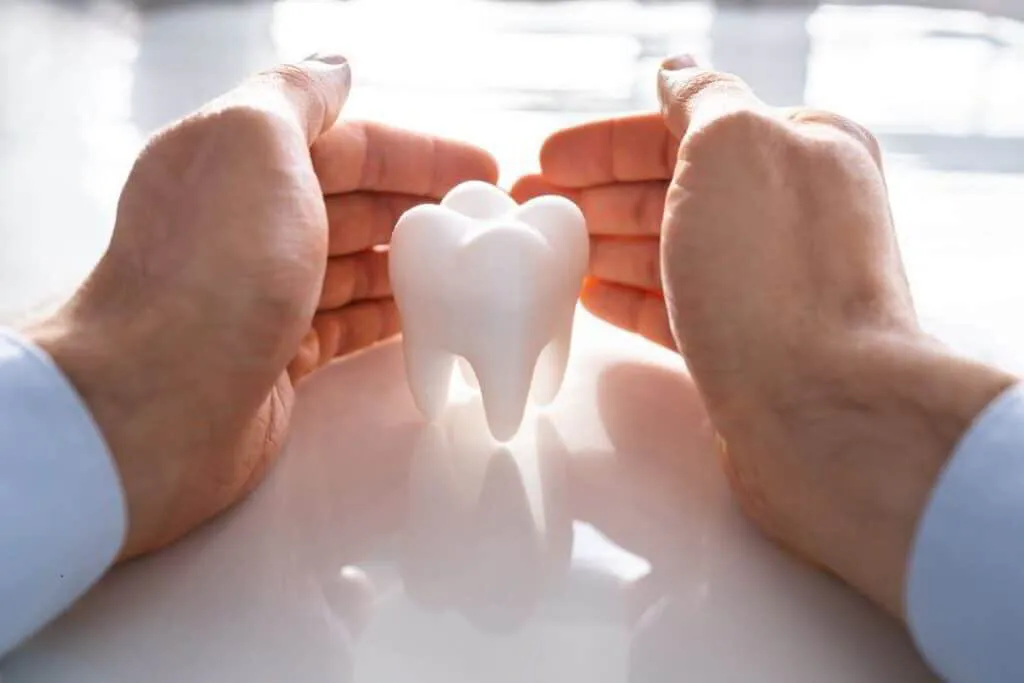 Healthy tooth representing preventive dental care and oral health