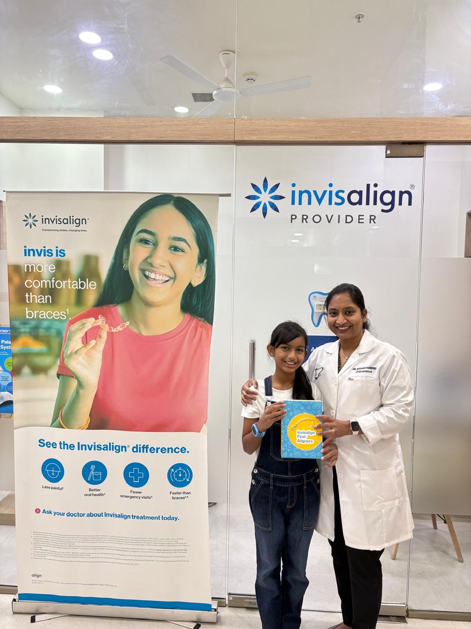 Invisalign clear aligner treatment in RK Hegde Nagar