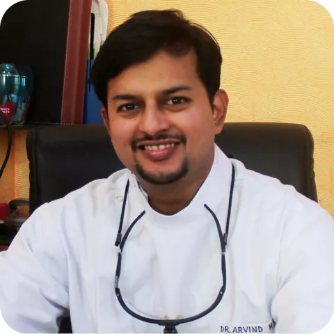 Dr Arvind M.S, endodontist and implantologist in RK Hegde Nagar